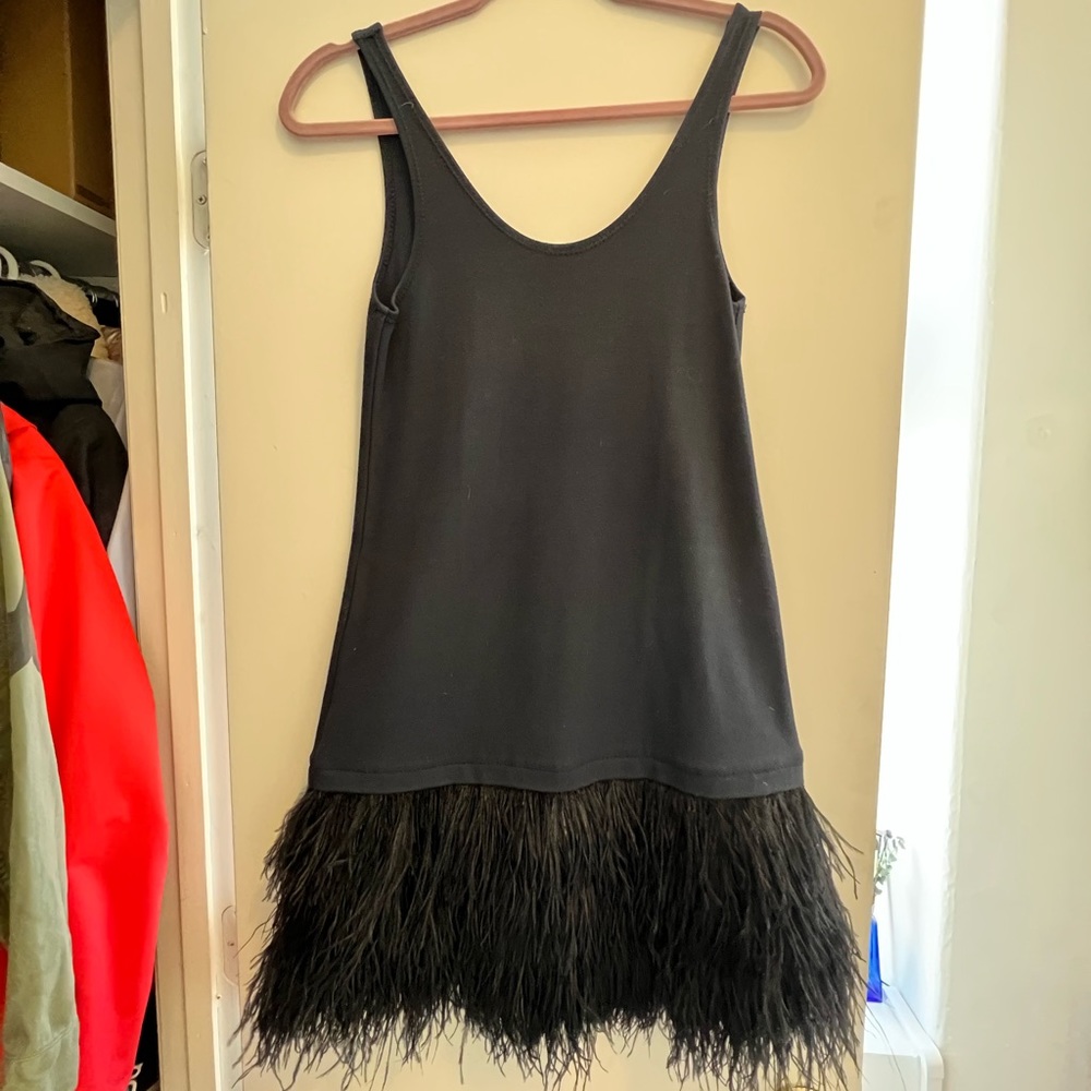 Theory Feather Dress